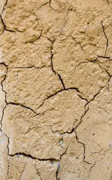 Texture of cracks on the clay wall.... texture of cracks on the clay wall.. Stock Photos