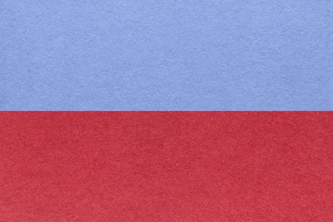 Texture of craft red and blue paper background, half two colors. 写真素材