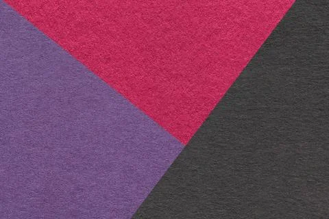 Texture craft red, violet and black paper background, macro. purple cardboard 写真素材