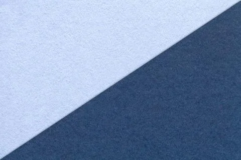 Texture craft sky and navy blue paper background, half two colors, macro. 写真素材