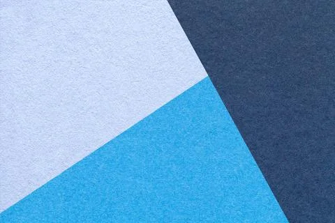 Texture craft sky, navy blue and turquoise paper background, macro. Stock Photos