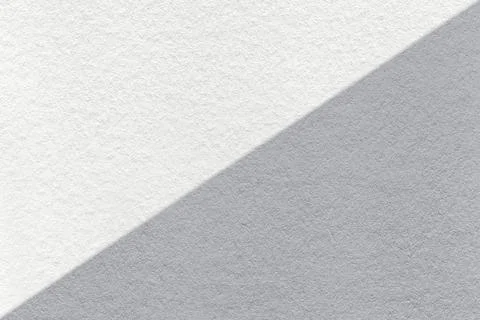 Texture of craft white and gray paper background, half two colors, macro. Illustration
