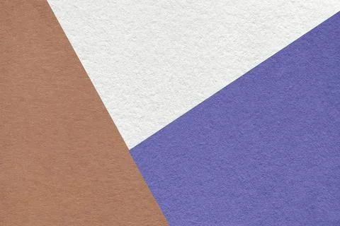 Texture of craft white, blue and brown shade color paper background, macro. Illustration