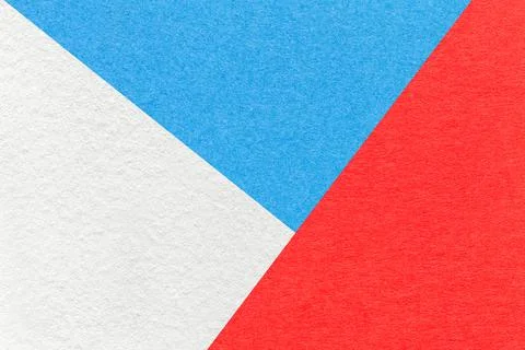 Texture of craft white, blue and red shade color paper background, macro. Foto stock