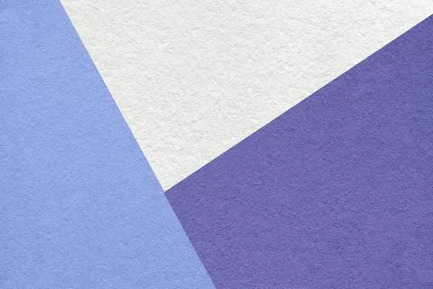 Texture of craft white, blue and violet shade color paper background Stock Photos