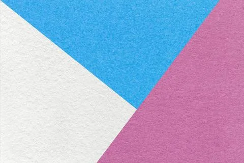 Texture of craft white, blue and lilac shade color paper background, macro. Stockfoto's