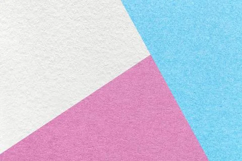 Texture of craft white, blue and lilac shade color paper background, macro. Stock Photos