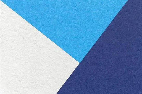 Texture of craft white, navy blue and turquoise shade color paper background. 스톡 일러스트
