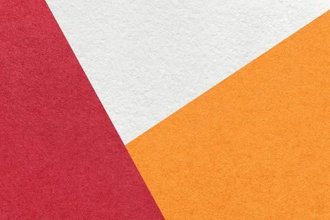 Texture of craft white, red and orange color paper background, macro. Vintage 스톡 일러스트