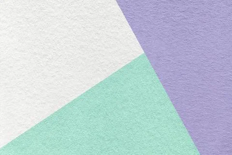 Texture of craft white, violet and cyan paper background, macro. Stockfoto's