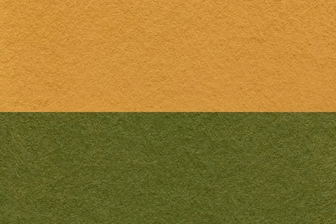 Texture of craft yellow and dark green paper background, half two colors, mac Stock Illustration