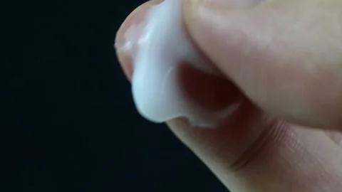 Texture of a cream Stock Footage 295641204