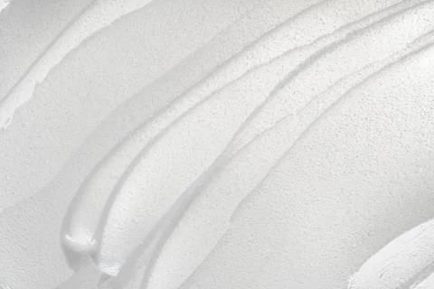 Texture of cream on white background Stock Photos