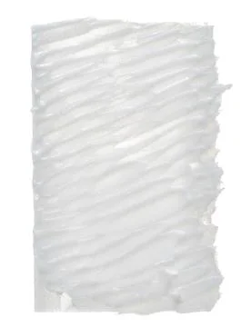 Texture of cream on white background Stock Photos