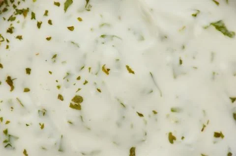 Texture of creamy tartar sauce Stock Photos