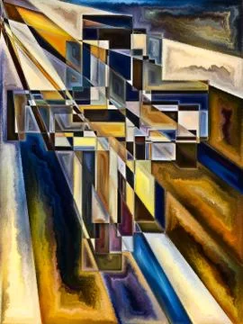 Texture of the Cross Stock Illustration