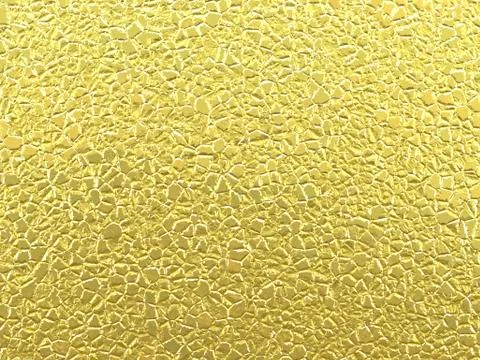 Texture of Crumpled Gold Stock Illustration