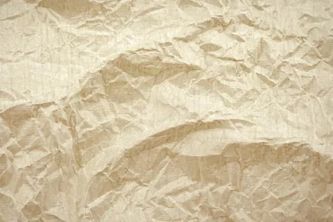 Texture of crumpled parchment paper. Baking paper Stock-Fotos