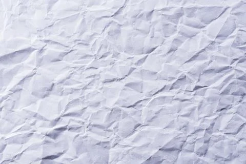 Texture of crumpled white paper. Creative vintage for design background. Stock Photos