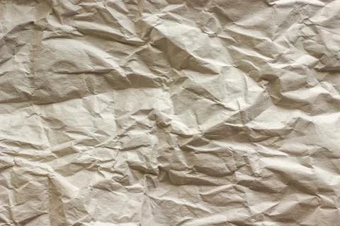 Texture of crumpled wrapping paper Stock Photos