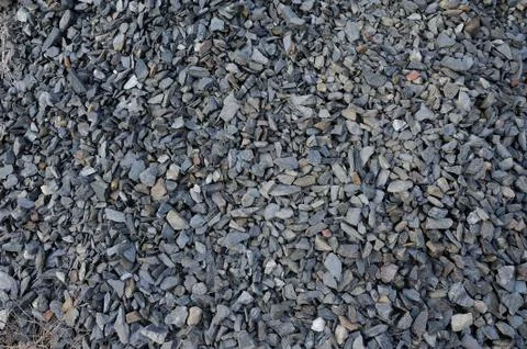 Texture crushed stone, different size for background Stock Photos