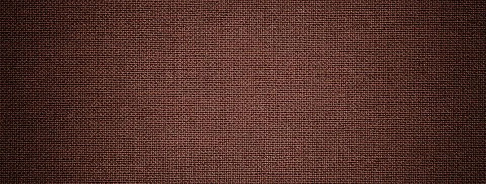 Texture dark brown textile material background, macro weave pattern. Struct.. Foto stock
