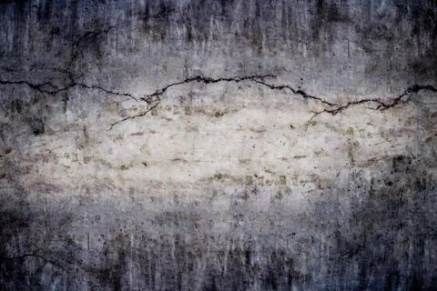 Texture of dark concrete wall background. Stock Photos