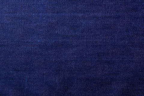 Texture of dark denim closeup Stock Photos