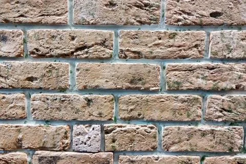 Texture of decorative brickwork Stock-Fotos