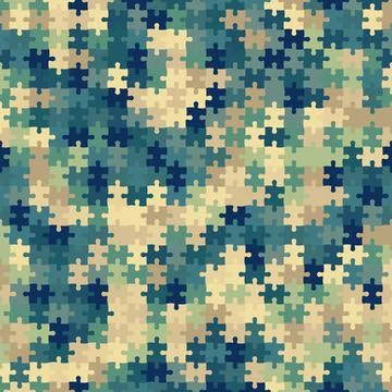 Texture decorative camouflage seamless pattern. Abstract vector illustration Stock Illustration