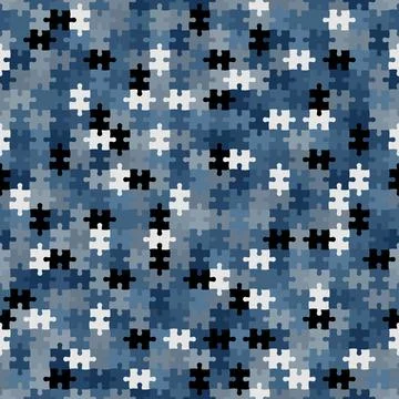 Texture decorative camouflage seamless pattern. Abstract vector illustration Illustration