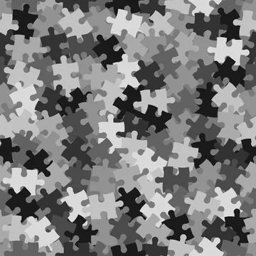 Texture decorative camouflage seamless pattern. Abstract vector illustration Stock Illustration