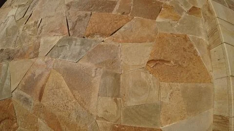 Texture of decorative stone on the wall Stock Photos