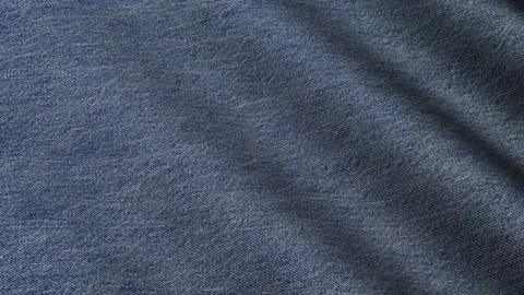 Texture of Denim Fabric, Exclusive, Unique Design, Jeans, Waves, Background Stock Footage 302180947