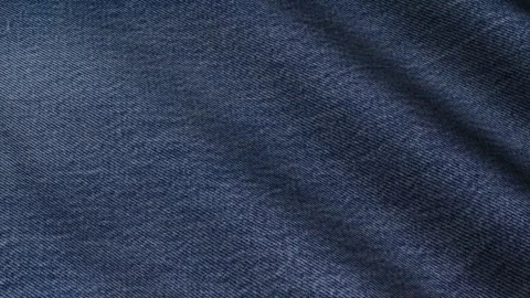 Texture of Denim Fabric, Waves, Background, Jeans, Unique Design, Exclusive Stock Footage 302180833