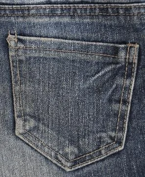 The texture of denim pocket Stock Photos