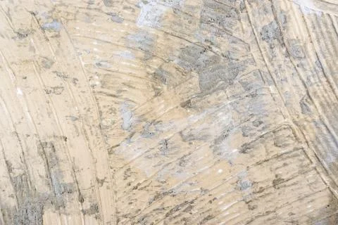 Texture of dirty back side ceramic tile with cement for background Stock Photos