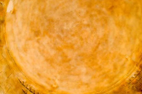 The texture of the dome on the ceiling is yellow concrete cement cement round Stock Photos