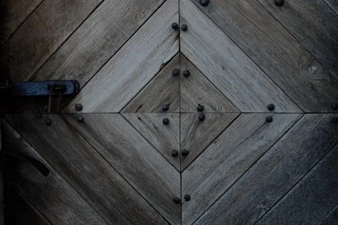 The texture of the door Stock Photos