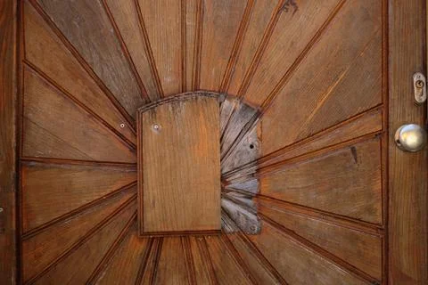 The texture of the door Stock Photos