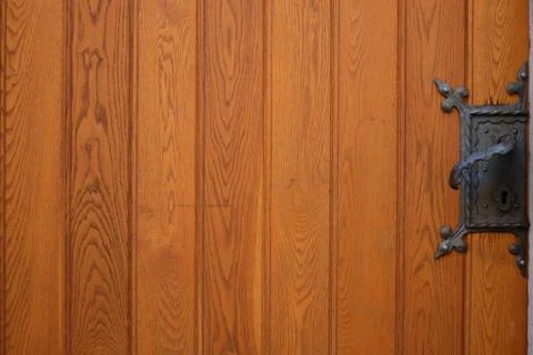 The texture of the door Stock Photos