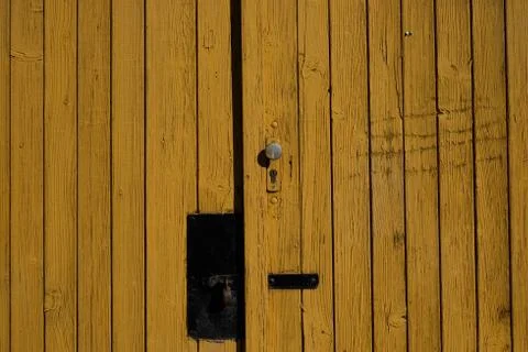 The texture of the door Stock Photos