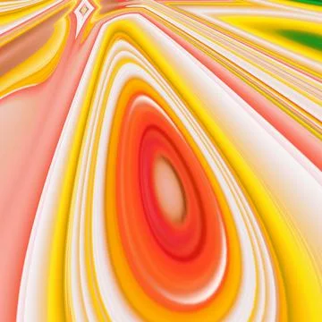 Texture with drop-shaped elements in yellow and orange Stockillustratie