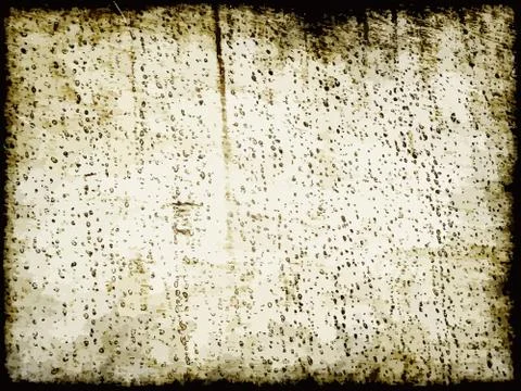 Texture drops on dirty glass Stock Illustration