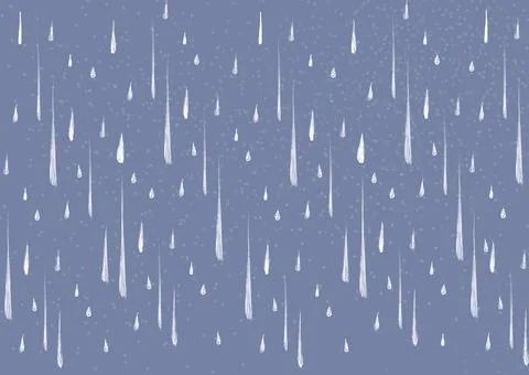 The texture of drops, rain High illustration Stock Illustration
