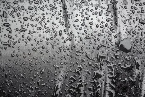 Texture drops of water Stock Photos