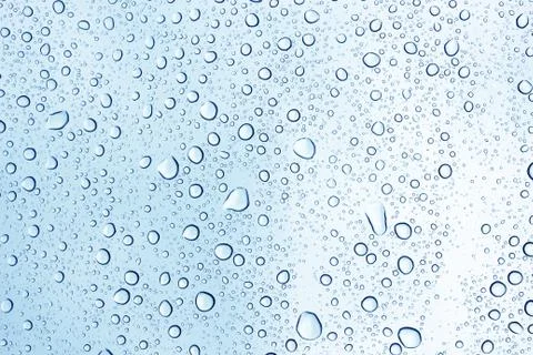 Texture drops of water Stock Photos