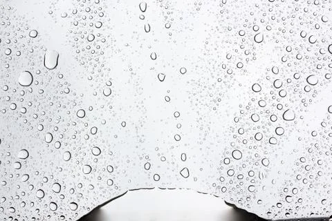 Texture drops of water Stock Photos