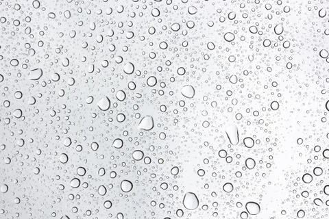 Texture drops of water Stock Photos