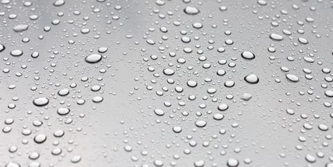Texture drops of water Stock Photos